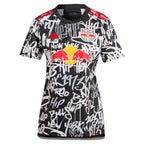Lewis Morgan New York Red Bulls adidas Women's 2024 Freestyle Replica Player Jersey - Black