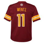 Carson Wentz Washington Commanders Nike Youth Game Jersey - Burgundy/Black/White