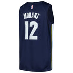 Ja Morant Memphis Grizzlies Nike Swingman Player Jersey - Icon Edition - Navy
