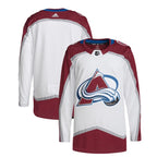 Colorado Avalanche adidas Away Primegreen Authentic Jersey – White