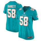 Shaquil Barrett Miami Dolphins Nike Women's  Game Jersey -  Aqua