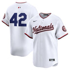 Washington Nationals Nike 2024 Jackie Robinson Day Home Limited Jersey – White
