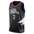 Kawhi Leonard LA Clippers Jordan Brand Unisex Swingman Jersey - Statement Edition - Black