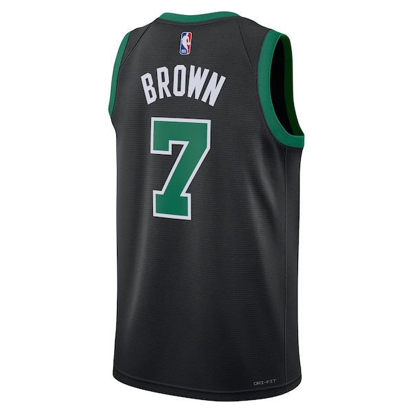 Jaylen Brown Boston Celtics Jordan Brand Unisex Swingman Jersey - Statement Edition - Black