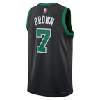 Jaylen Brown Boston Celtics Jordan Brand Unisex Swingman Jersey - Statement Edition - Black