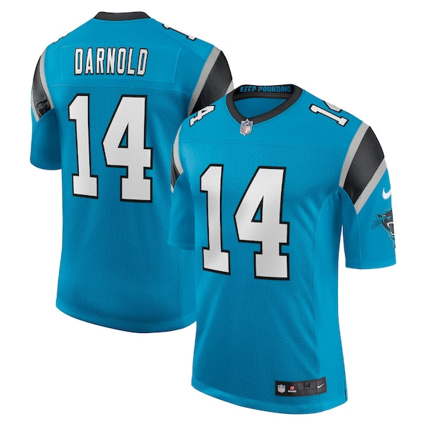 Sam Darnold Carolina Panthers Nike Vapor Limited Jersey - Blue/Black/White