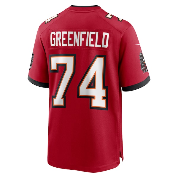 Garret Greenfield Tampa Bay Buccaneers Nike Team Game Jersey -  Red
