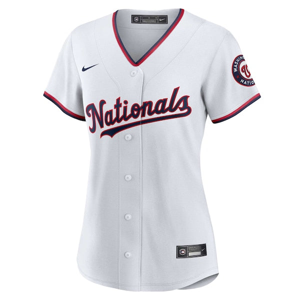 Washington Nationals Nike Women's Home Replica Team Jersey - White