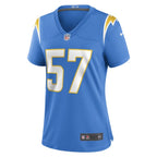 Amen Ogbongbemiga Los Angeles Chargers Nike Women's Game Player Jersey - Powder Blue