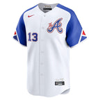 Ronald Acuña Jr. Atlanta Braves Nike City Connect Limited Jersey - White