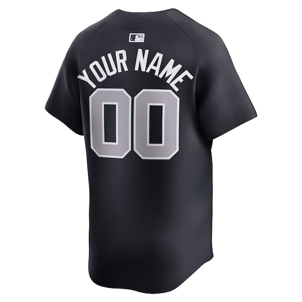 New York Yankees Nike  Alternate Limited Custom Jersey – Navy