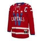 Alexander Ovechkin Washington Capitals Captain Patch 2015 Winter Classic Blue Line Player Jersey - Red