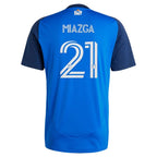 Matt Miazga FC Cincinnati adidas 2025 Orange and Blue Legacy Kit Replica Player Jersey - Blue