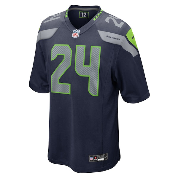 K'Von Wallace Seattle Seahawks Nike  Game Jersey -  College Navy