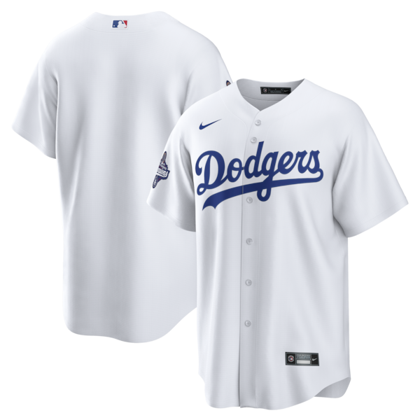 Los Angeles Dodgers Nike 2025 World Series Champions Home Replica Jersey - White