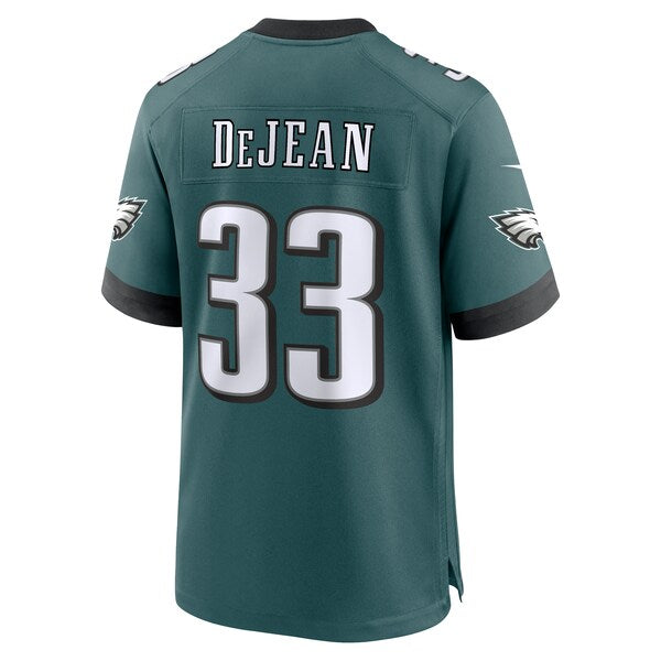 Cooper DeJean Philadelphia Eagles Nike Super Bowl LIX Game Player Jersey - Midnight Green