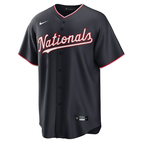 Washington Nationals Nike Alternate Replica Jersey - Navy/White