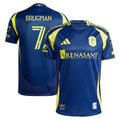 Gastón Brugman Nashville SC adidas 2025 The Heart Of Nashville Kit Authentic Player Jersey - Navy
