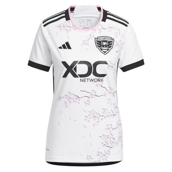D.C. United adidas Women's 2024 The Cherry Blossom Kit Replica Jersey - White