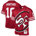 Joe Montana San Francisco 49ers 1990 Throwback Fashion Jersey - Scarlet