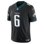 DeVonta Smith Philadelphia Eagles Nike Alternate Vapor F.U.S.E. Limited Jersey - Black/Green/White