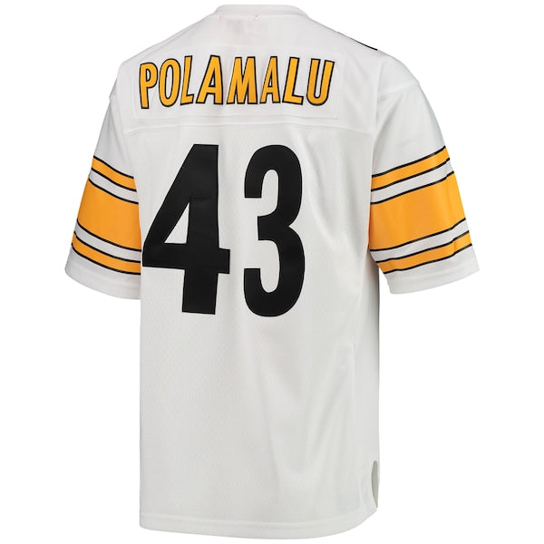 Troy Polamalu Pittsburgh Steelers Women's 2005 Legacy Replica Team Jersey - White