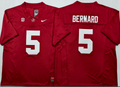 Germie Bernard NCAA Alabama Crimson Tide Nike Vapor Limited Jersey