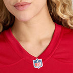 Khalil Davis San Francisco 49ers Nike Women's Team Game Jersey -  Scarlet