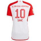 Leroy Sané Bayern Munich adidas 2023/24 Home Authentic Jersey - White/Black