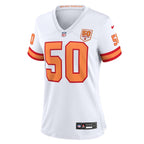 Vita Vea '76 Tampa Bay Buccaneers Nike Women's 50th Season Game Jersey - White/Red
