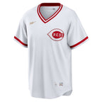 Barry Larkin Cincinnati Reds Nike Home Cooperstown Collection Player Jersey - White