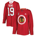 Jonathan Toews Chicago Blackhawks adidas Practice Player Jersey - Red