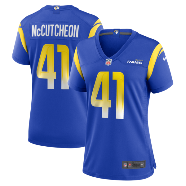 Cameron McCutcheon Los Angeles Rams Nike Women's  Game Jersey - Royal
