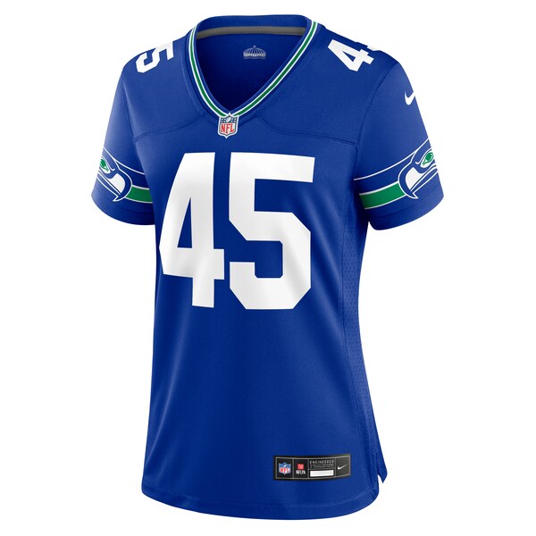 Kenny Easley Seattle Seahawks Nike Women's Throwback Retired Player Game Jersey - Royal/Navy