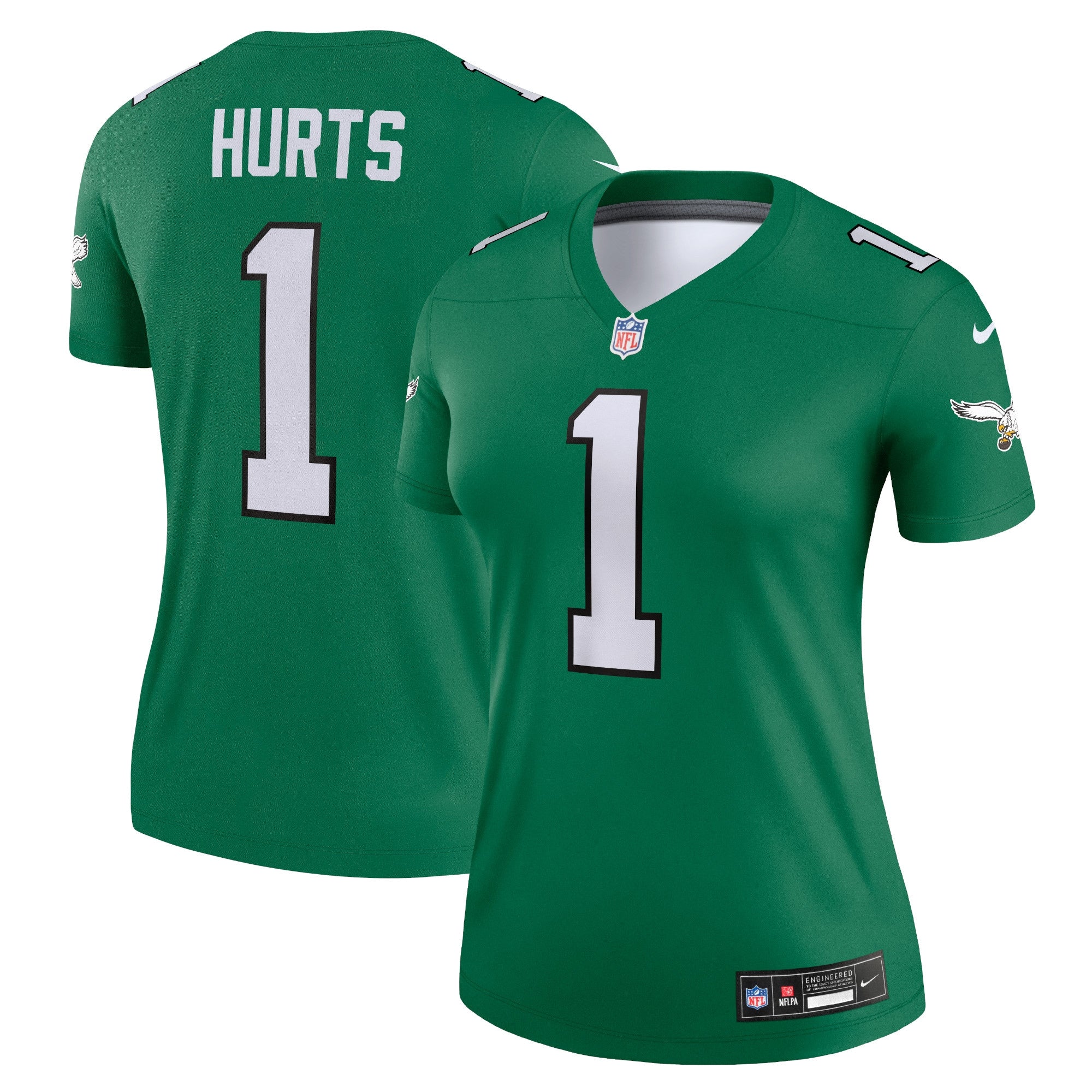Jalen Hurts Philadelphia Eagles Nike Women's Legend Jersey - Midnight Green/Black/Kelly Green
