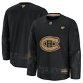 Montreal Canadiens  2024 Military Appreciation Practice Jersey - Black