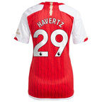Kai Havertz Arsenal adidas Women's 2023/24 Home Replica Player Jersey - Red/Green/Yellow
