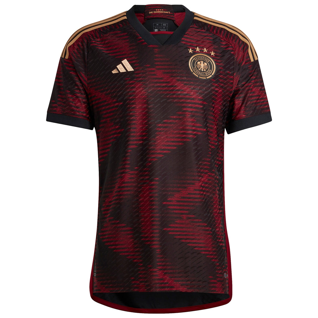 Germany National Team adidas 2022/23 Away Authentic Jersey - Black
