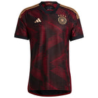 Germany National Team adidas 2022/23 Away Authentic Jersey - Black