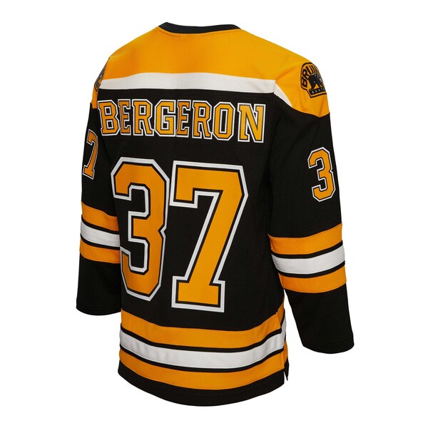 Patrice Bergeron Boston Bruins Alternate Captain Patch 2010/11 Blue Line Player Jersey - Black