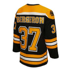 Patrice Bergeron Boston Bruins Alternate Captain Patch 2010/11 Blue Line Player Jersey - Black