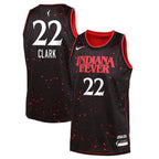 Caitlin Clark Indiana Fever Nike Youth Stranger Things Victory Jersey - Rebel Edition - Black