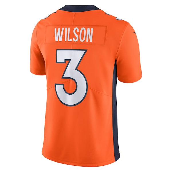 Russell Wilson Denver Broncos Nike  Vapor Untouchable Limited Jersey - Orange/Navy/White