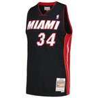 Ray Allen Miami Heat  2012/13 Hardwood Classics Swingman Jersey - Black