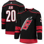Sebastian Aho Carolina Hurricanes adidas Home Primegreen Authentic Player Jersey - Black