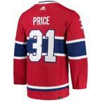 Carey Price Montreal Canadiens adidas Home Primegreen Authentic Pro Player - Jersey - Red