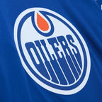 Grant Fuhr Edmonton Oilers  1986/87 Blue Line Player Jersey - Royal