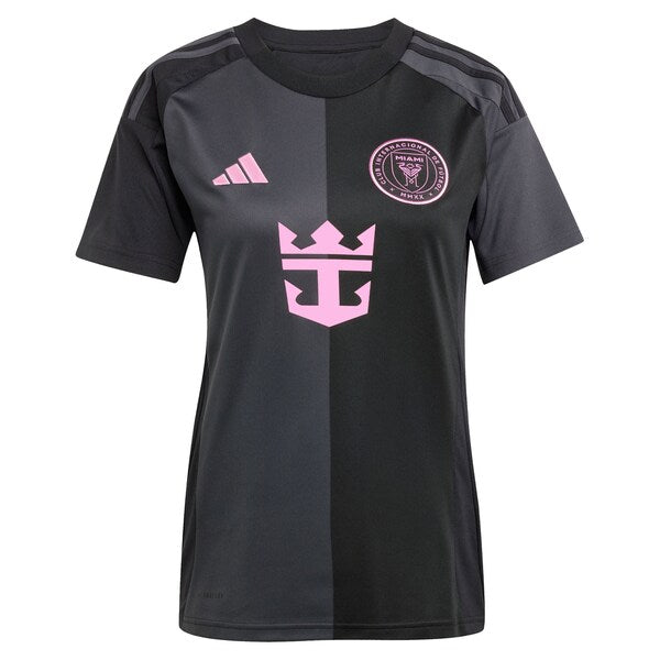 Inter Miami CF adidas Women's 2025 The Fortitude Kit Replica Jersey - Black