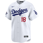 Yoshinobu Yamamoto Los Angeles Dodgers Nike 2025 Gold World Series Champions Limited Jersey - White