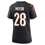 Joe Mixon Cincinnati Bengals Women's Nike Game Jersey - Black/Orange